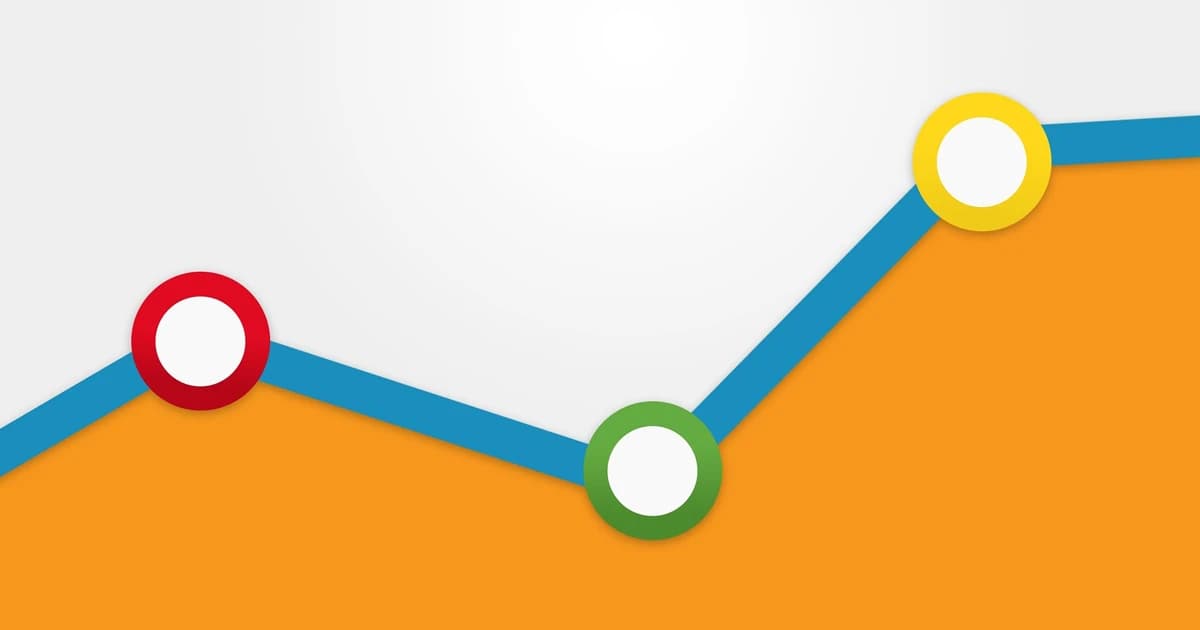 A graph that goes up and down