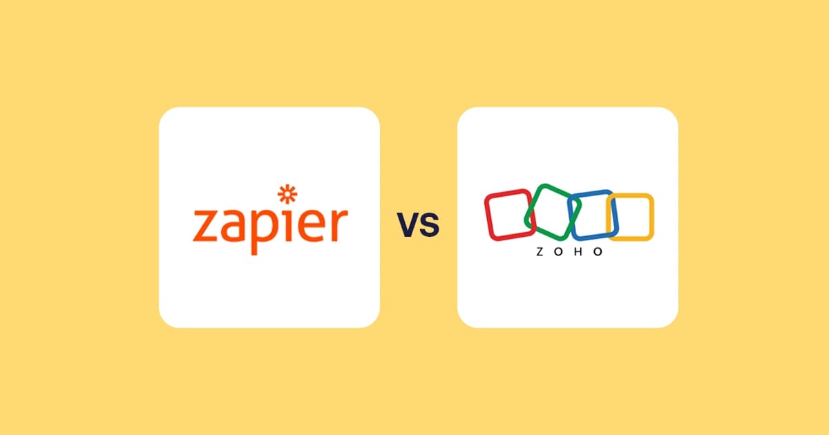 Zapier vs Zoho Flow (und warum Shopstory besser ist)