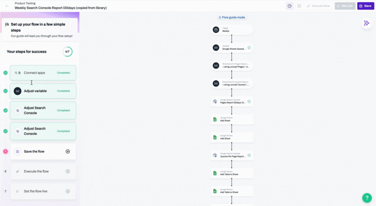 See a shower of confetti when an automation (flow) goes live 🎉