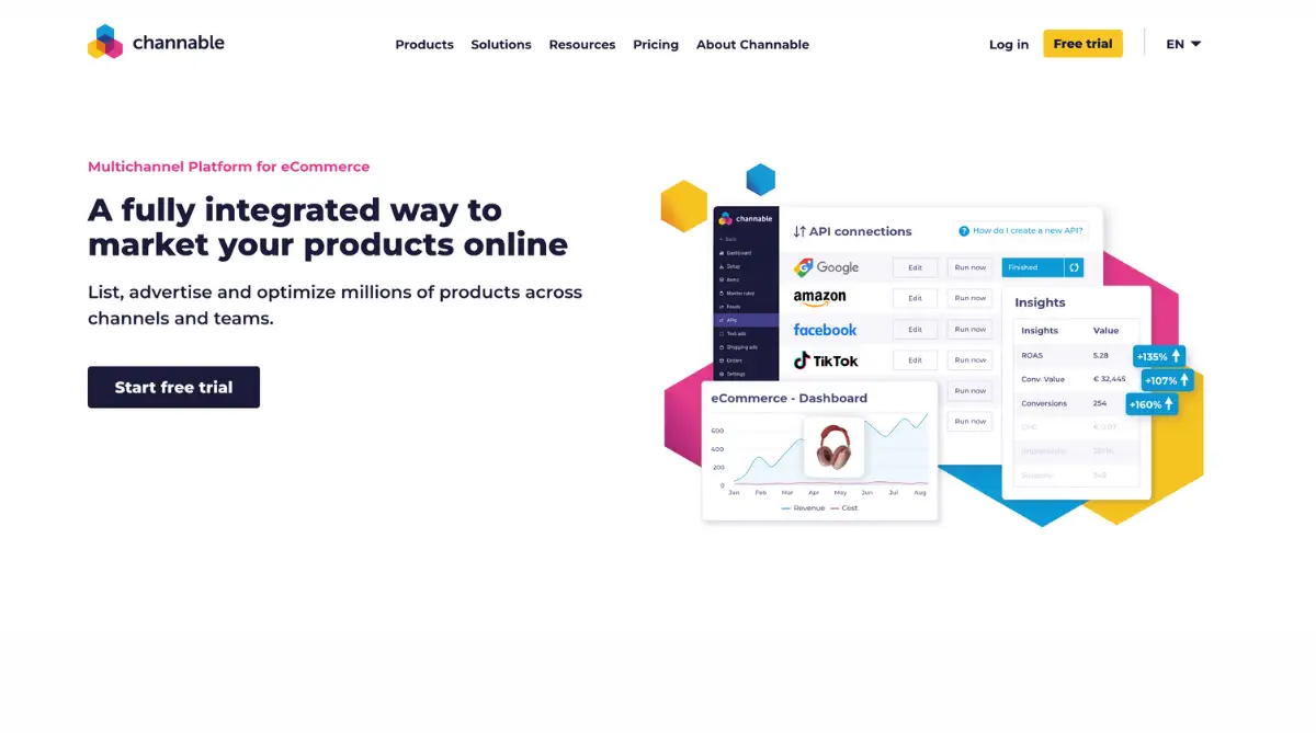 Channable product management tool
