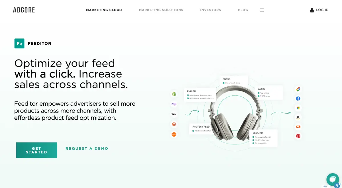 Feeditor product management tool