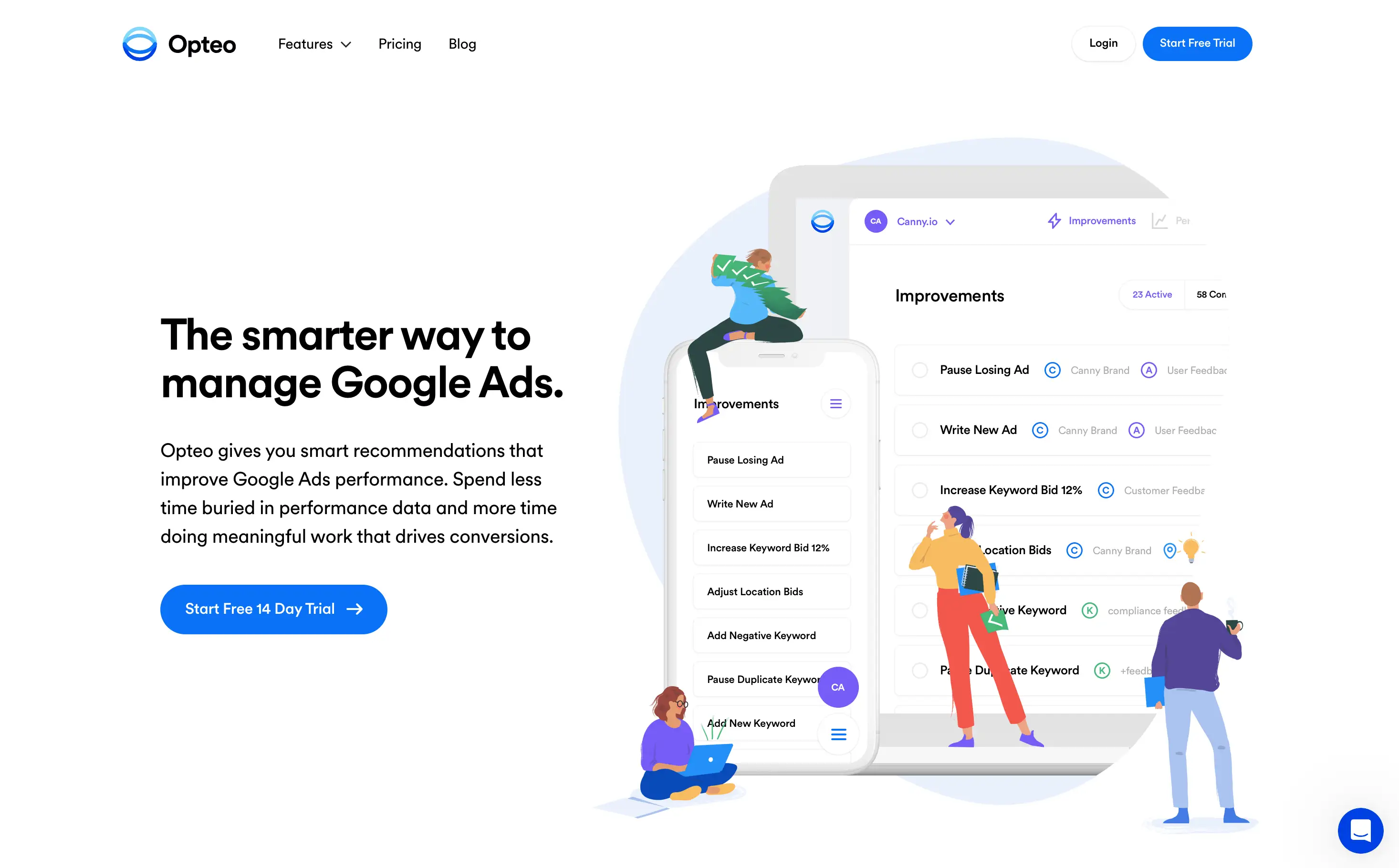 Opteo PPC Management Tool in 2025